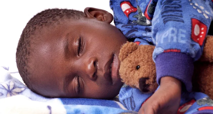Toddler in Westampton NJ Napping
